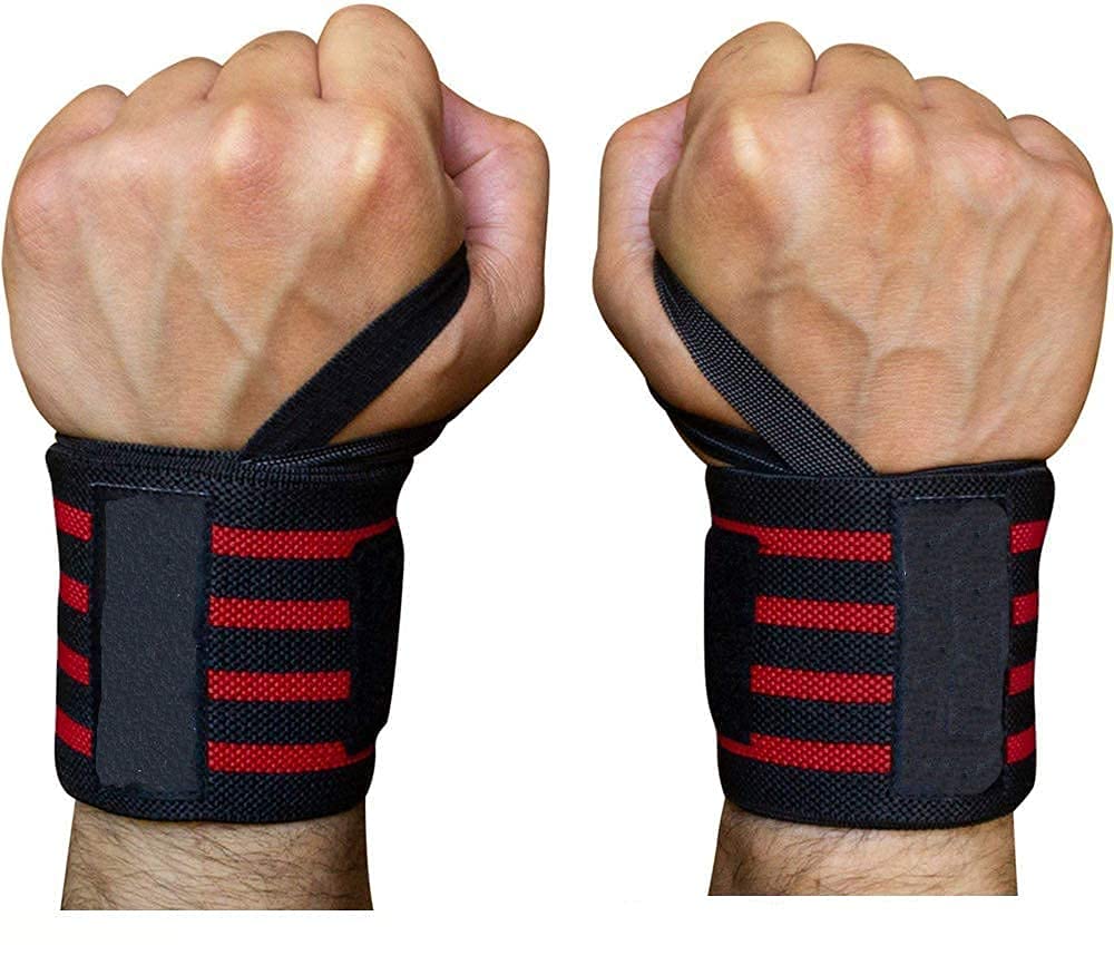 Wrist Support Band with Thumb Loop Strap for Men and Women (RED) 1-image-23
