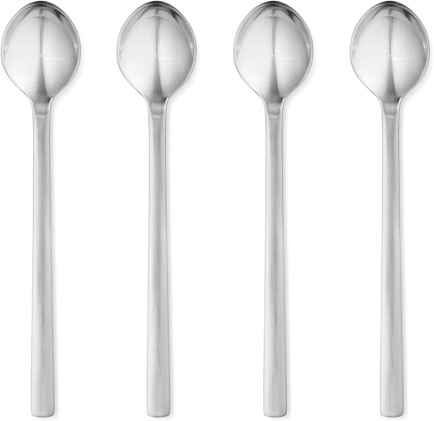 Georg Jensen NEW YORK caffe latte spoon set - stainless steel, 4 pcs.