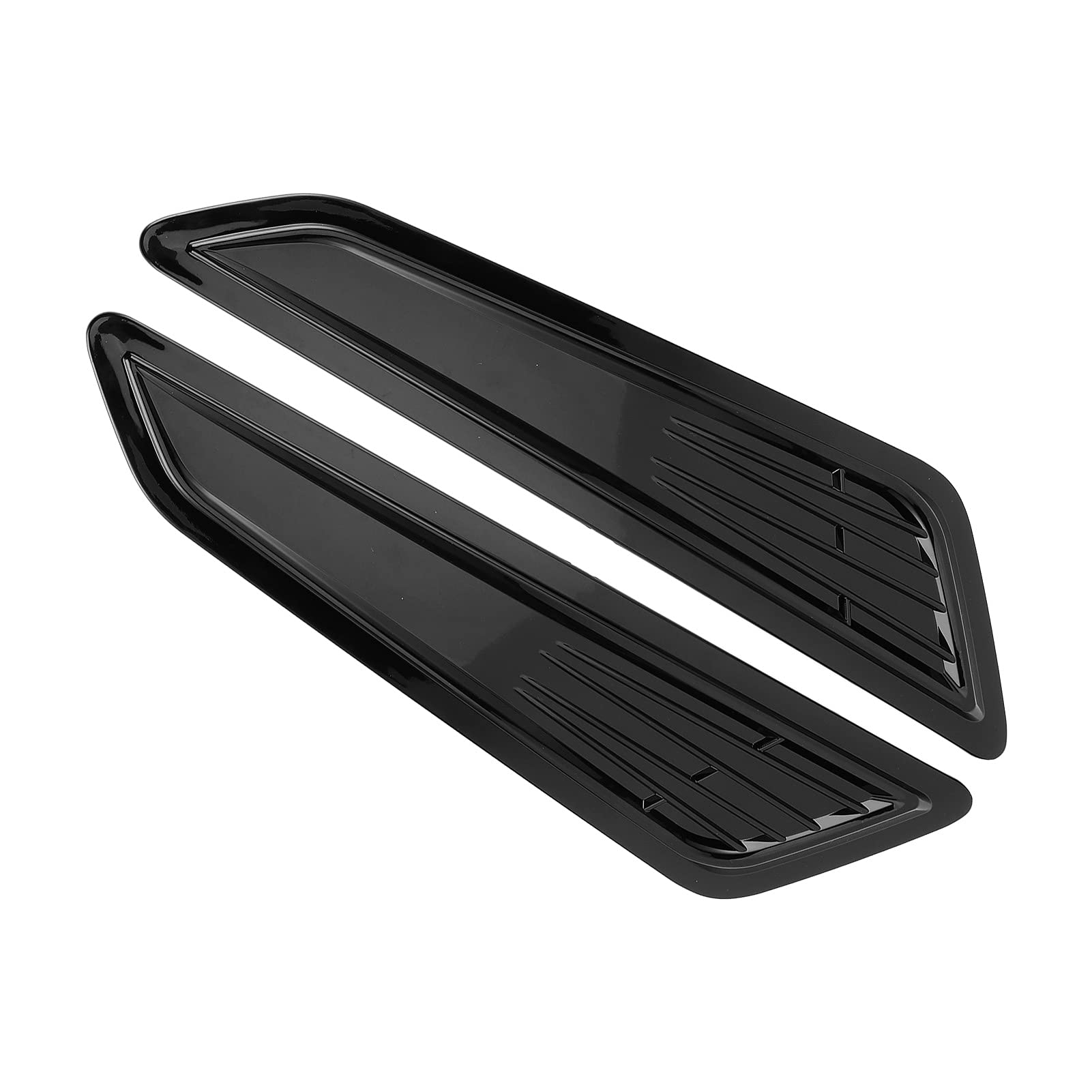 Aramox Osłona Wlotu Powietrza na Masce, materiał ABS, Chroni Przed Zadrapaniami, Czarne Wykończenie Maski w Błyszczącym Kolorze do Chevy Camaro LT/LS/RS 2016 do 2020