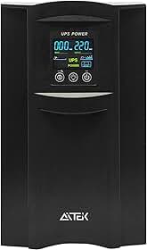 No-Break Senoidal Puro 3KVA 2100W Faixa de Frequência 60Hz Proteção para Servidores DataCenters e Escritório (220V)