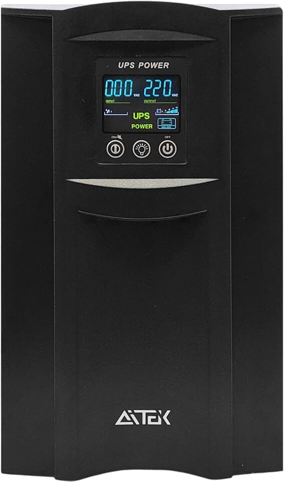No-Break Senoidal Puro 3KVA 2100W Faixa de Frequência 60Hz Proteção para Servidores DataCenters e Escritório (220V)