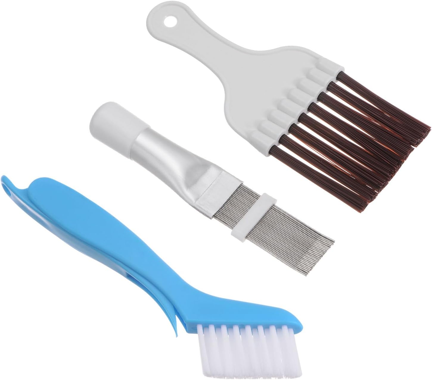 PATIKIL Air Conditioner Fin Comb, 3Pcs Fin Cleaning Brush AC Coil