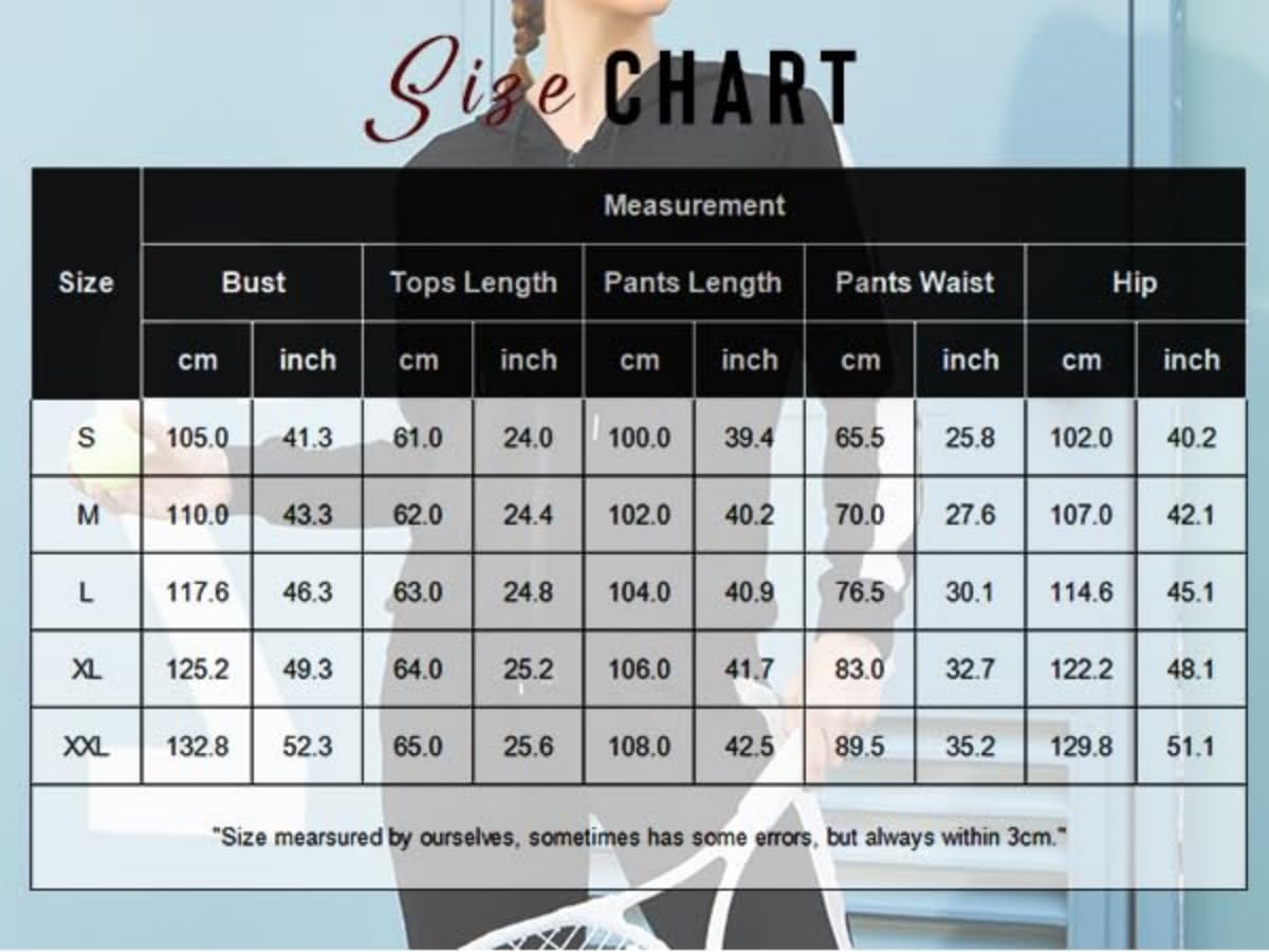Parabler Dres do joggingu, damski, dwuczęściowy dres treningowy, dres damski, dres sportowy, poliester, dres rekreacyjny, kurtka z kapturem i spodnie sportowe, rozmiar S-XXL