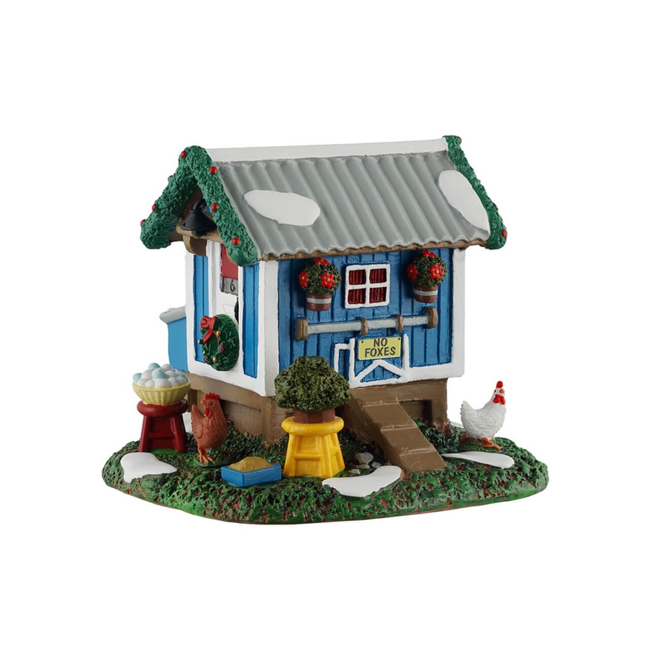 Amazon.com: Lemax Backyard Chicken Coop, Table Accents, #53742