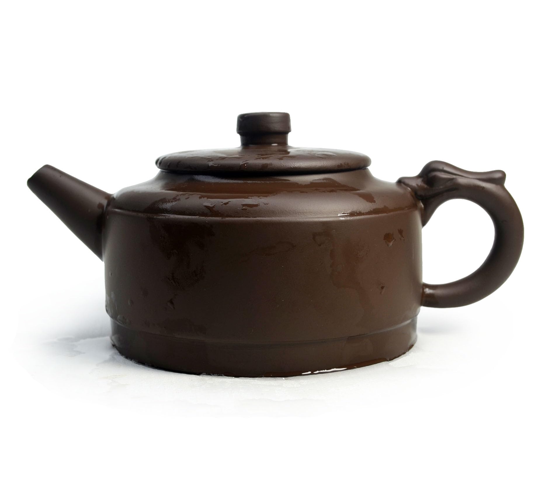 Clay Teapot 13oz Chinese Gongfu Tea Zisha Zini Pots 400ml Good Luck Happiness Dragon Handle Style