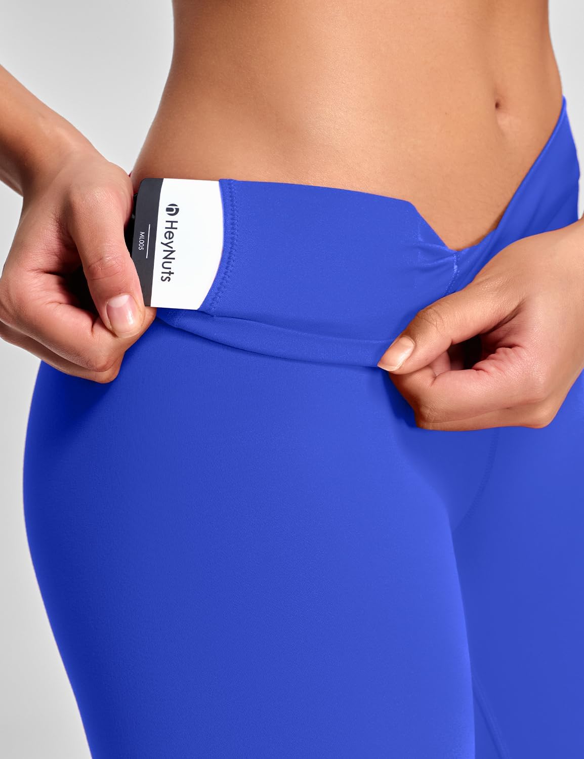 HeyNuts Workout Pro Leggings 28'', Compression High Waisted Workout Pants Full Length - Image 7