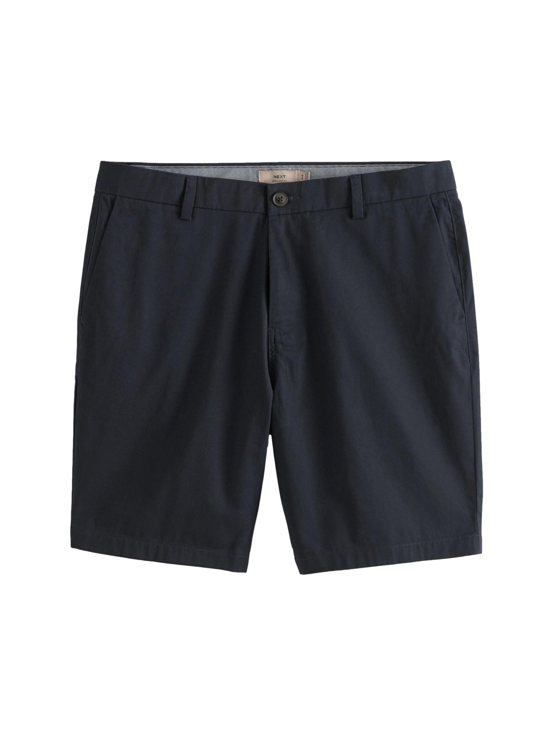 NEXT Uomini Shorts Chino Elasticizzati con vestibilità Dritta EU 76 (UK