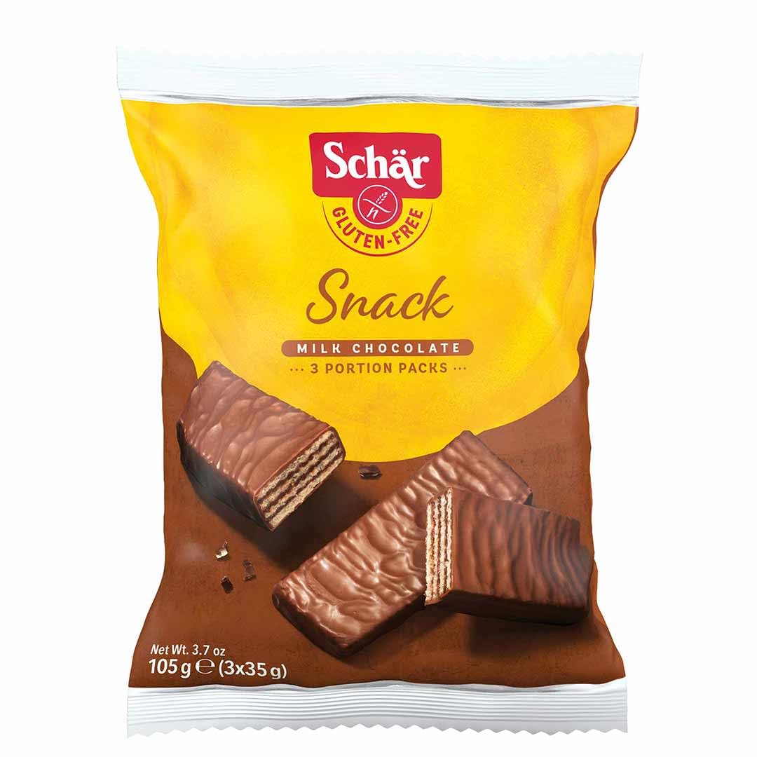Schar Snack Glutensiz Çikolata Kaplı Fındıklı Gofret 105g