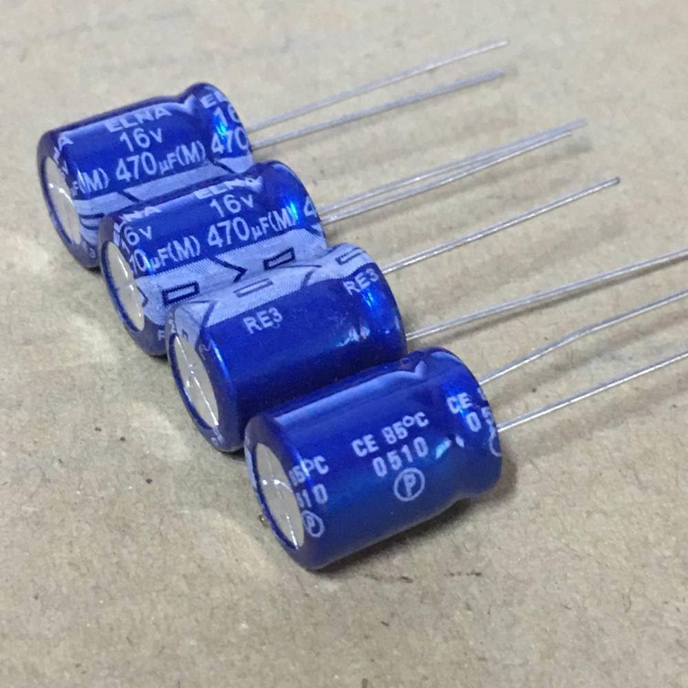 XTVVTODJXT Blue Robe RE3 Series 16V 470UF Audio electrolytic Capacitor