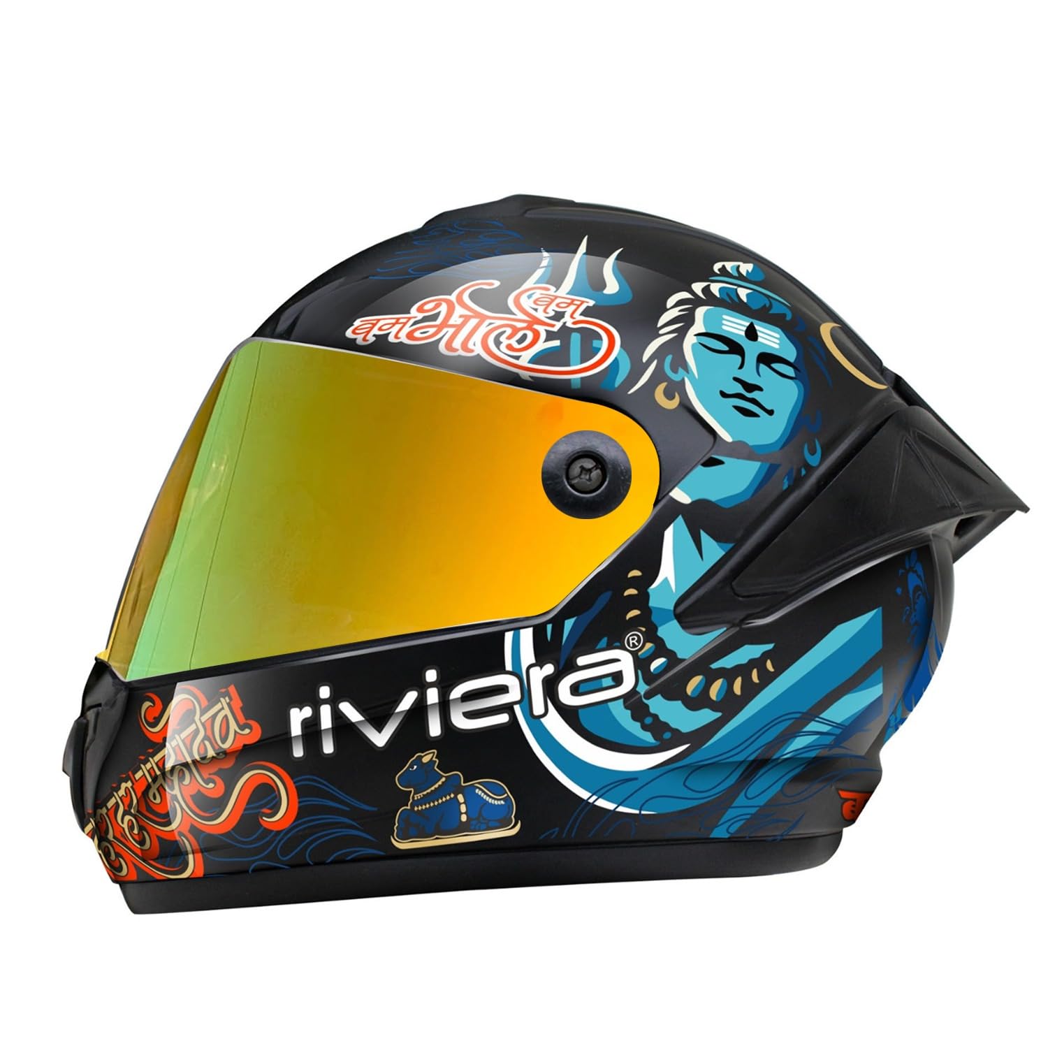 Riviera Har Har Mahadev 2 BIS Certified Iridium PC Visor