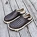 Zonkacen Male Non Slip Fashion Soft Lightweight Summer Slippers for Outdoor Street Athletic Walk Shower Beach Bathroom Water Sport Brown 10 Men