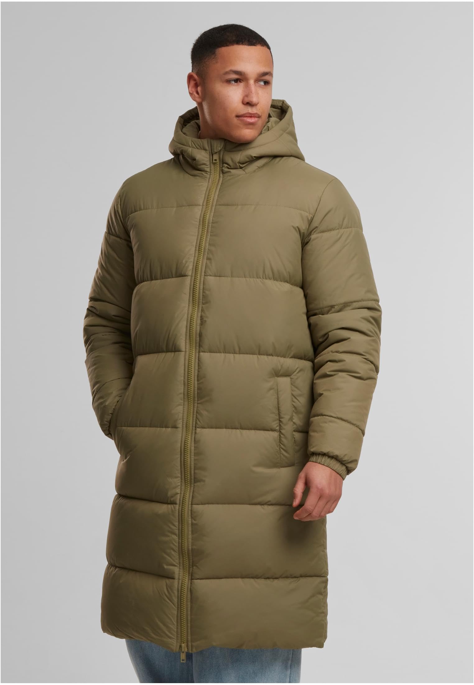 Urban Classics Tb7010-mens Long Puffer Coat Cappotti Uomo (Pacco da 1)