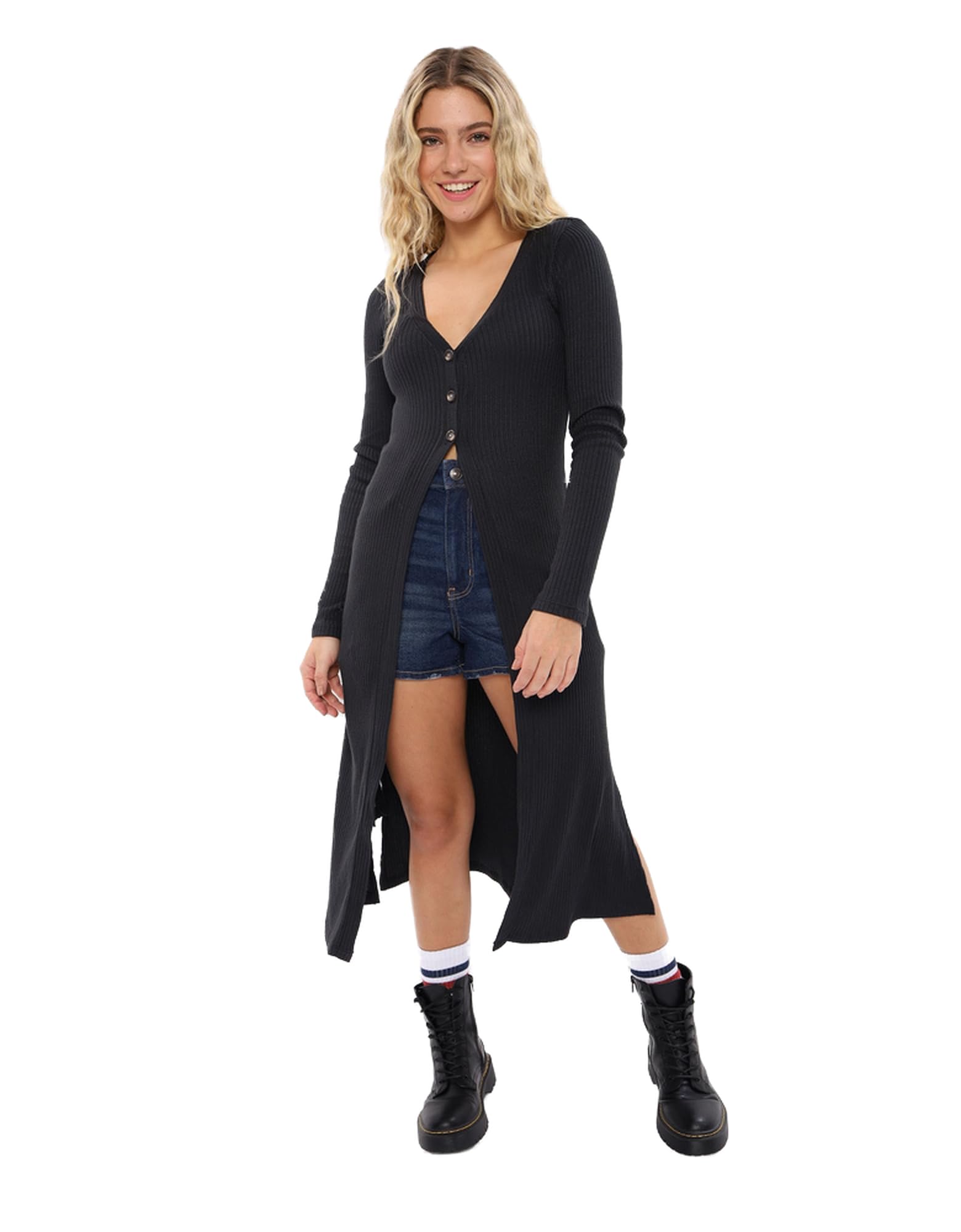 American EagleWomen 131007658_AMEC001 Extra-Long Cardigan