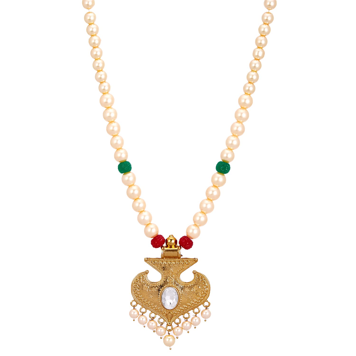 See full amazon price history chart for ZENEME Jewellery Big Stone Pendant Pearl Necklace Mala Set For Women and Girls ZENEME Jewellery Big Stone Pendant Pearl Necklace Mala Set For Women and Girls (B096G8CNLR) Amazon Price History, Amazon Price Tracker