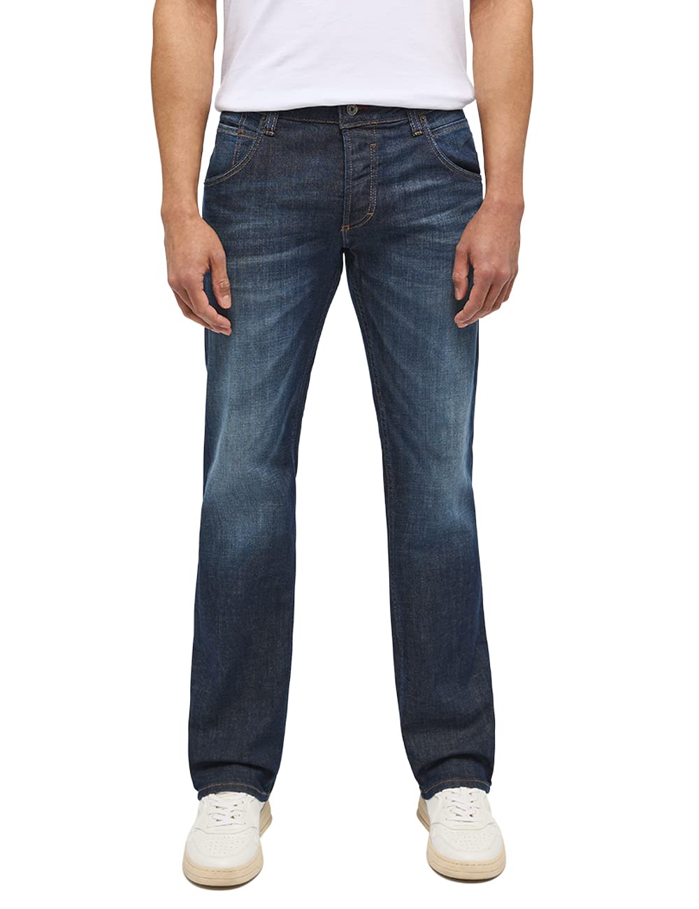 MUSTANG Men's Michigan Straight Jeans, Azul (Light Scratched Used 583), 31W x 30L