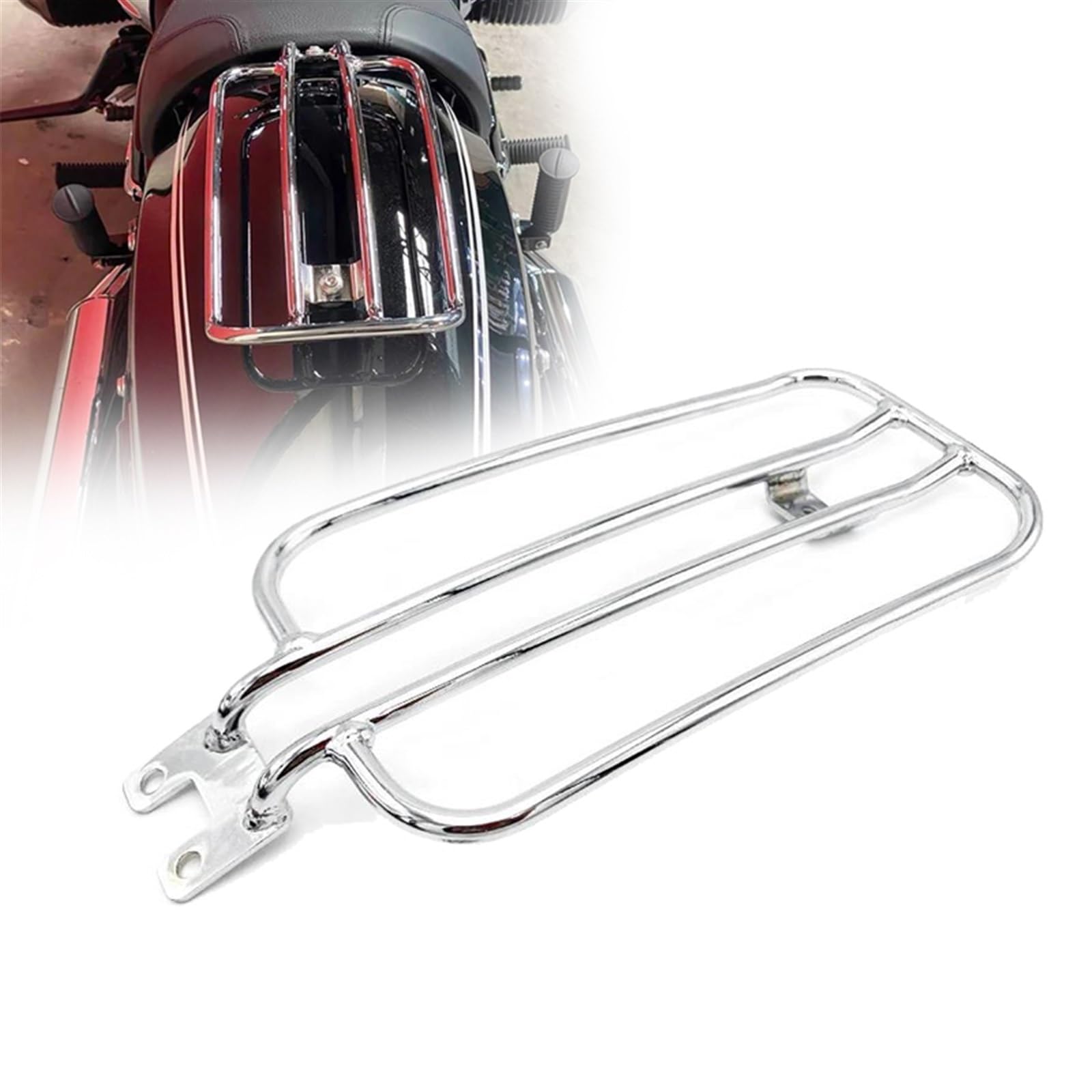 Porte-bagages moto arrière R18 rack de transport pour sacoche de voyage