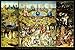 (24x36) Hieronymus Bosch Garden of Earthly Delights Art Print Poster Art Poster Print by Hieronymus Bosch, 36x24
