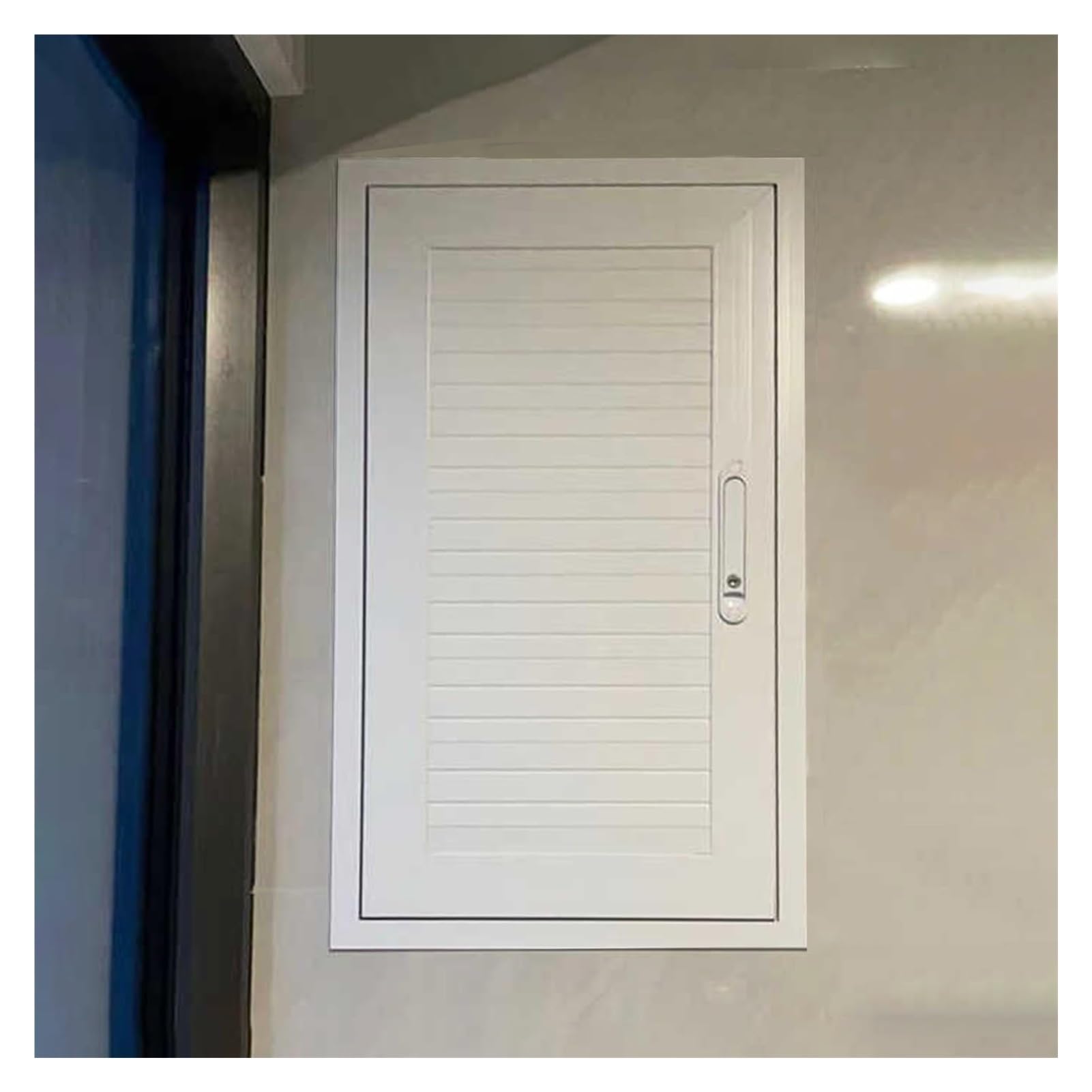OIFAODAO Stainless steel access door， Access Panel for Plumbing, Aluminum Door for Wall Concealment, Hidden for Air Conditioner Unit(55x60cm/22x24in)