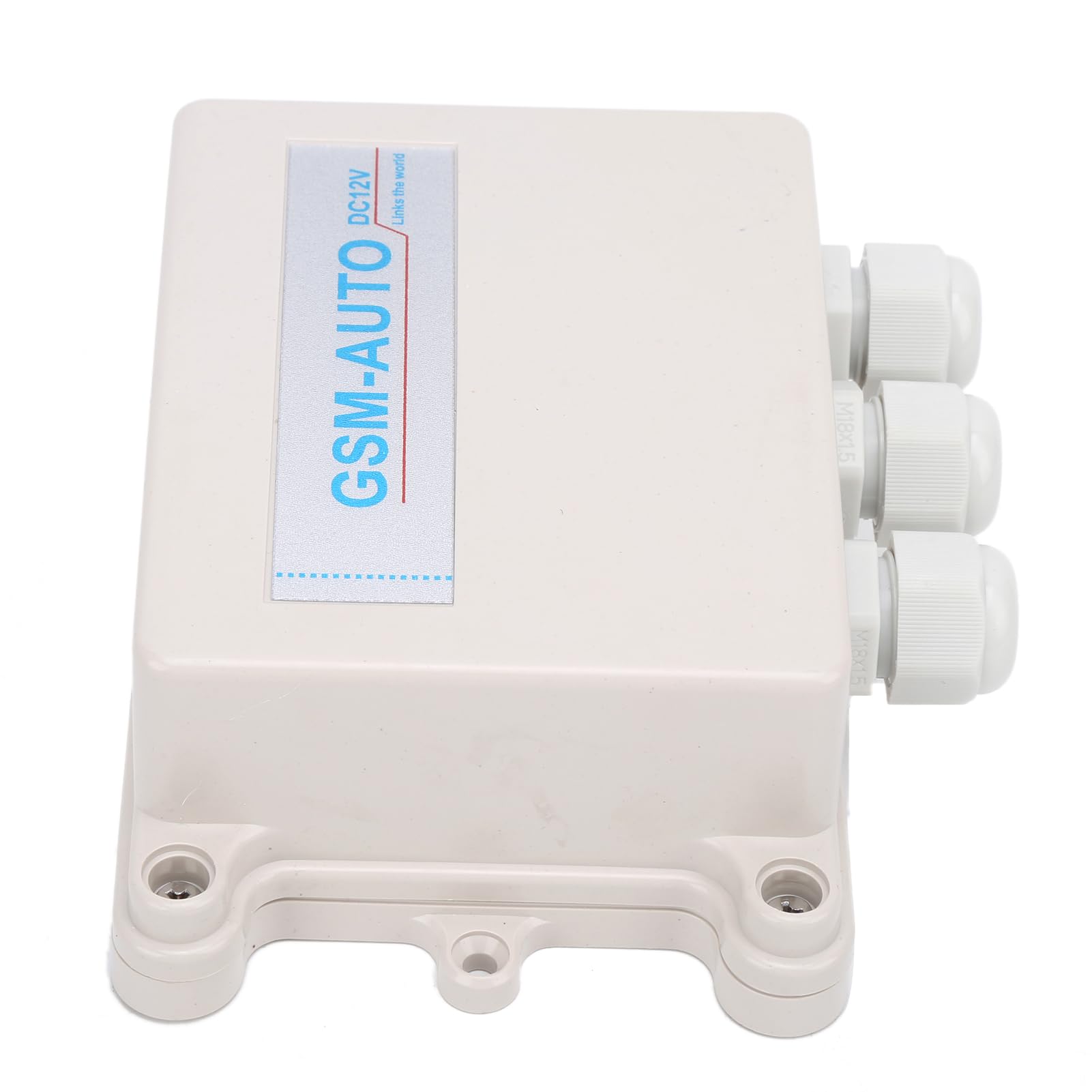 AMONIDA Mando a Distancia de Doble Canal, Inalámbrico, Resistente Al Agua, gsm 4G, Interruptor Remoto para Control de Acceso de Puerta, Avión, Hangar, ABS (Versión de EE. UU.)