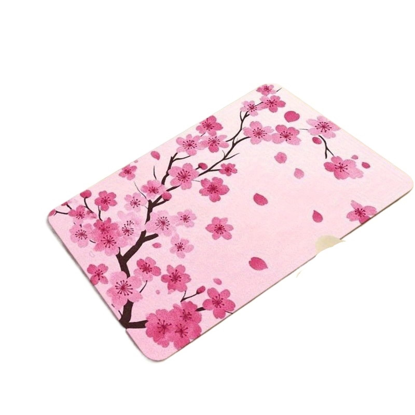 Tapis de sol vintage papillon et cerisier haute qualité 50x80cm