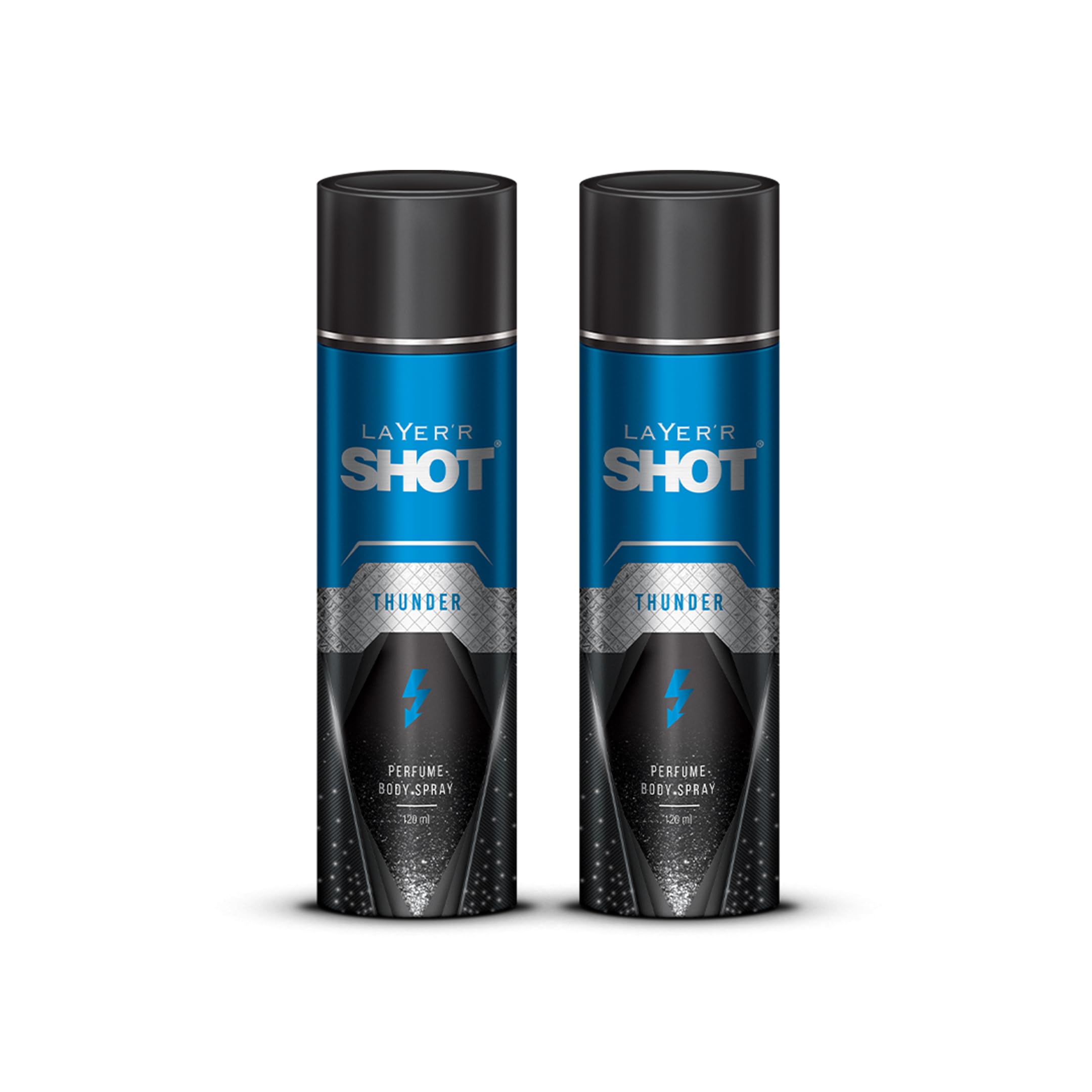 Layer'r Shot Thunder Men’s Body Spray - 2 x 120ml Each | Long Lasting Luxury Perfume For Men | Infused with Confidence & Attractiveness | Perfect For Every Occasion | Ideal Gift For Him-picture-50