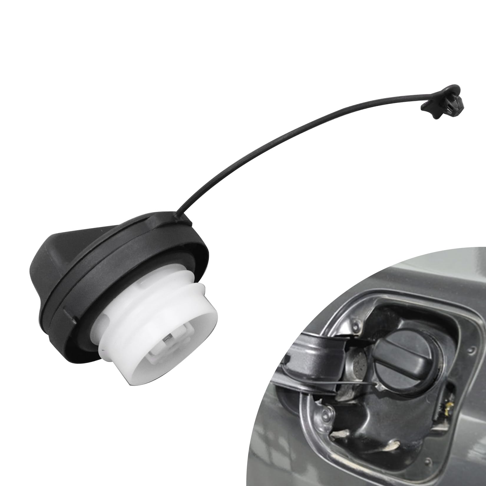 Photo 1 of FZJDSD Car Gas Cap Fuel Tank Filler Cap Compatible with Mazda 3 6 CX-3 CX-9 CX-5 2013-2019 Replace KD35-42-250A KD3542250A
