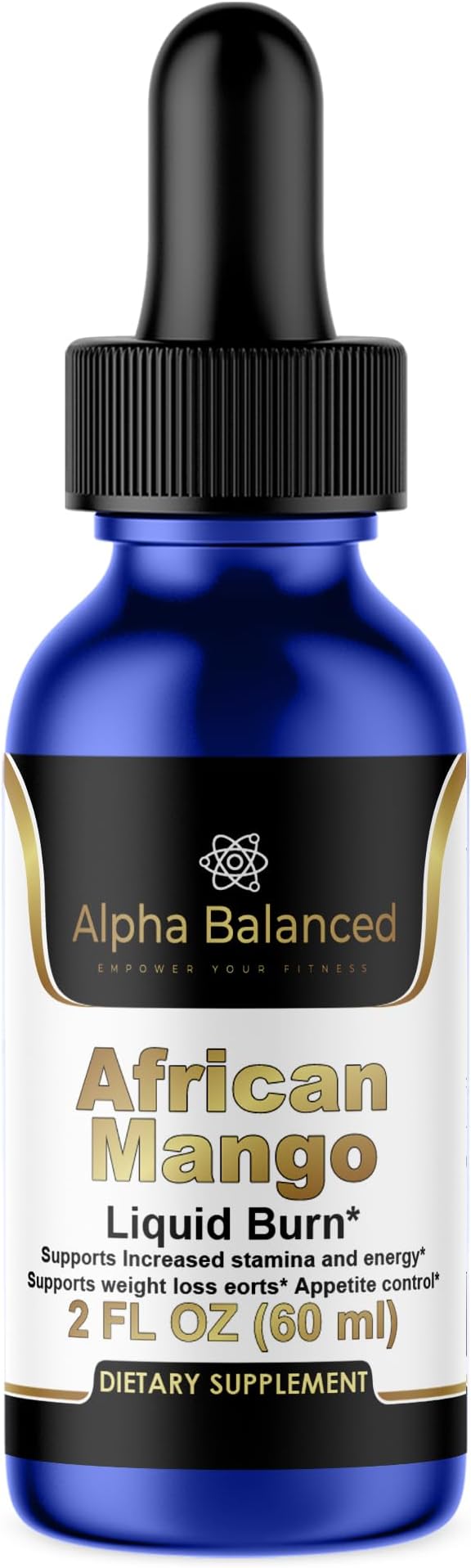 African Mango Ultra Burn Drops, Natural Liquid Drops for Women and Men - Made in The USA