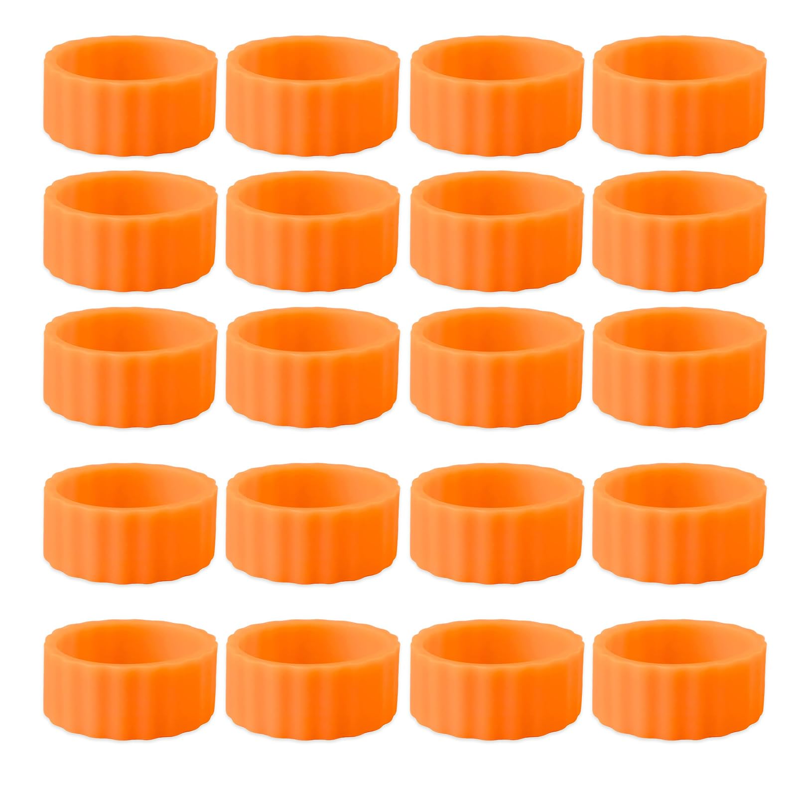alloneslife Grippers Nonslip Candleholder Adapter Drips Protectors Vertical-Fixing Silicones Rings Stabilizers Silicones Rings