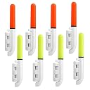 TSV Light for Fishing Rod Tip: 8 PCS LED Alert Glowing Stick for Fish Pole gallery image