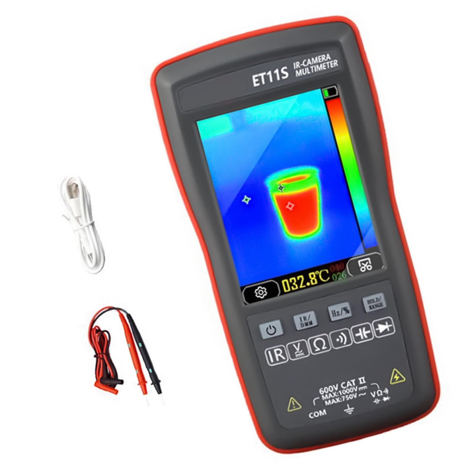 Fromceo Industrial Thermal Camera Multimeter For Energy Audits And Maintenance Thermal Imager