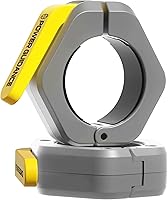 Vista 11 de POWER GUIDANCE Collares de Barra Clips de Barra, SOLO para Abrazaderas de Barra Olímpica de 2 pulgadas, Abrazaderas de Peso Antideslizantes Collar