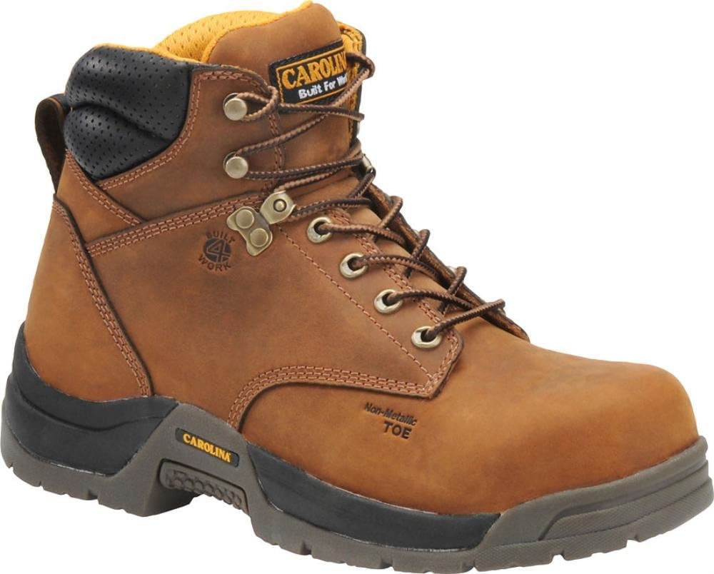 Carolina Men's 6 Inch WP CT Bruno Lo Dark Brown 10 4E US
