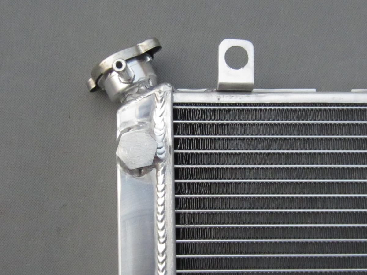 Radiador de aluminio para ATV Quad KAWA-SAKI Prairie 400 KVF400 1997-2002 1998 1999 2000 2001