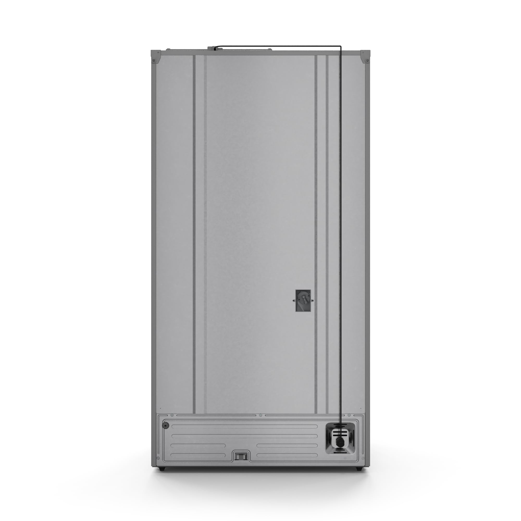 Thor Kitchen Gordon Ramsay 36 Inch 20.3 cu ft French Door Counter Depth Refrigerator with Ice Maker in Stainless Steel/Rose Gold on Fridge.com