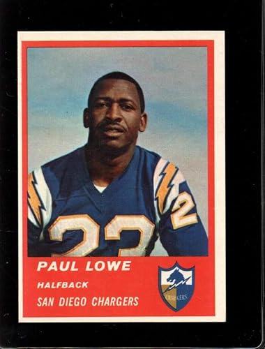 1963 FLEER #69 PAUL LOWE NMMT CHARGERS