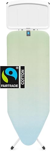 Miniatura 9 de Brabantia - Tabla de planchar C - Soporte extra grande para unidad de vapor - Altura ajustable - Pies de goma antideslizantes - Funda de algodón