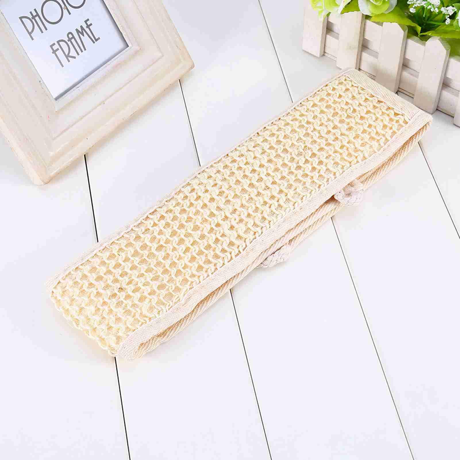 Naturalna Gąbka Loofah Złuszczający Peeling do Ciała Loofah Pasek do Kąpieli Spa Szczotka do Masażu do Kąpieli i Pod Prysznic, Zawiera Skruber do Pleców
