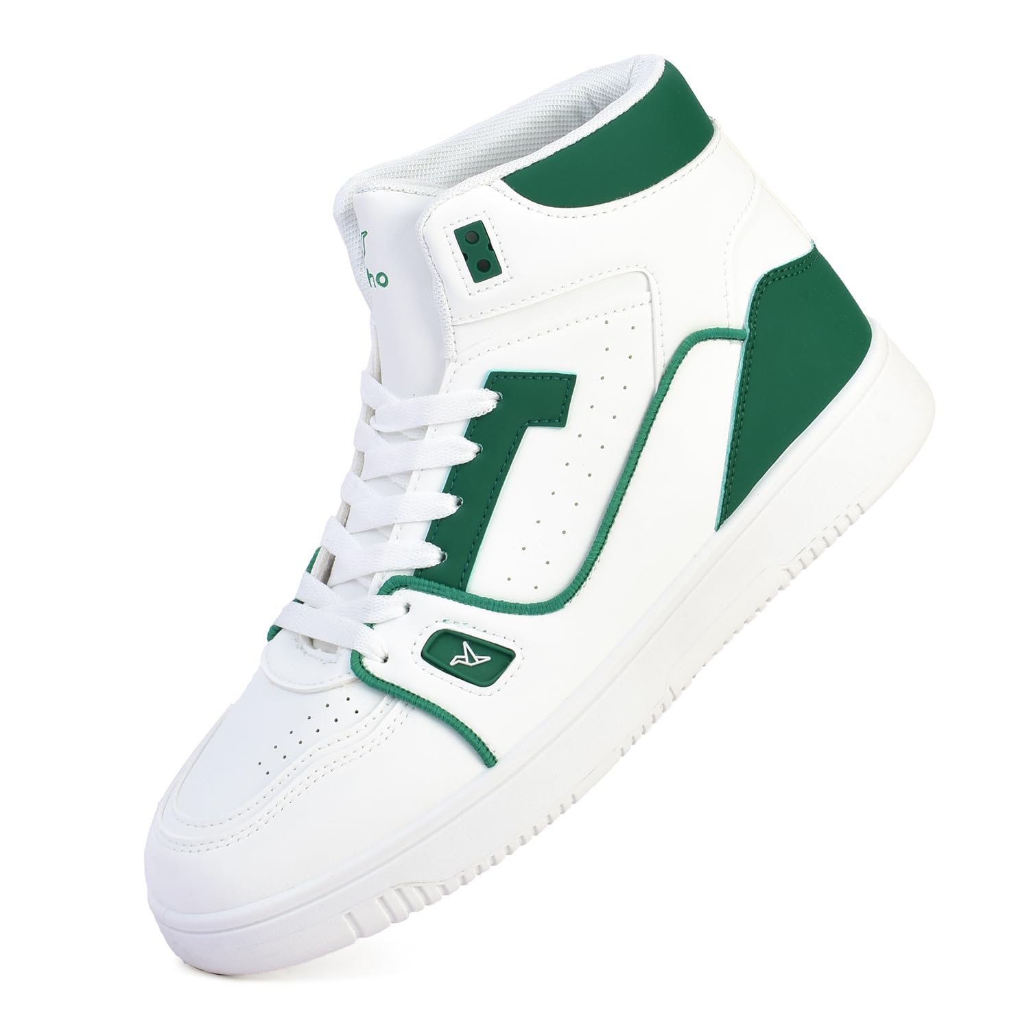 YOHO Cherry Top Women’s Attractive High-Top Dual-Tone Sneakers | Green - UK 4 (B0DH4N7WG4) Amazon Price History, Amazon Price Tracker