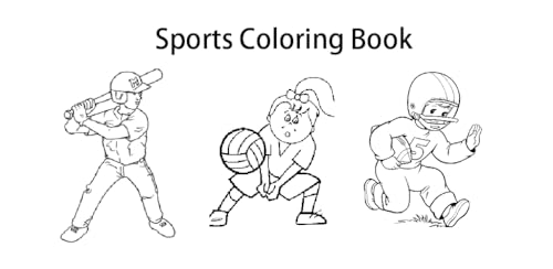 Sports Coloring Book