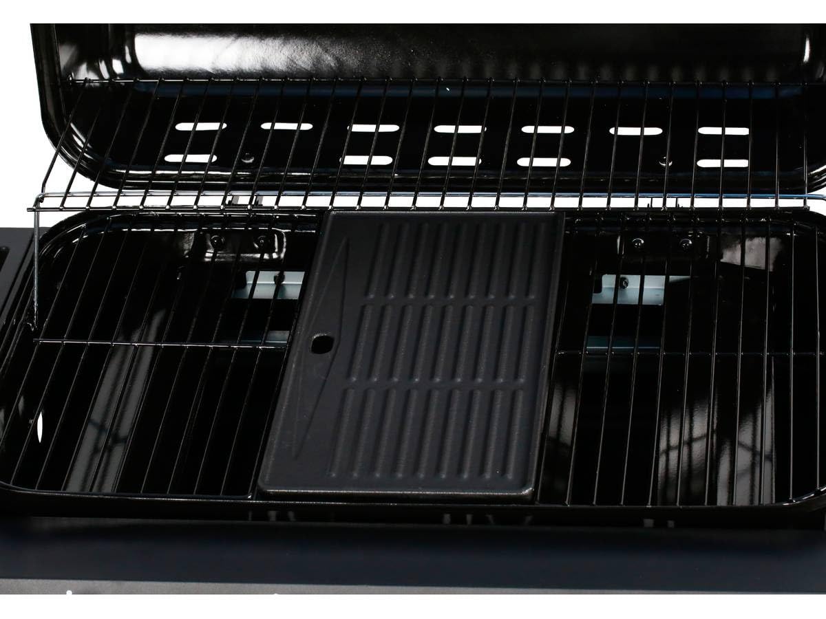 Habitat et Jardin Barbecue Gaz Festa 5, 5 Brûleurs Dont 1 Latéral, 12.9 Kw, Noir 1351_100515