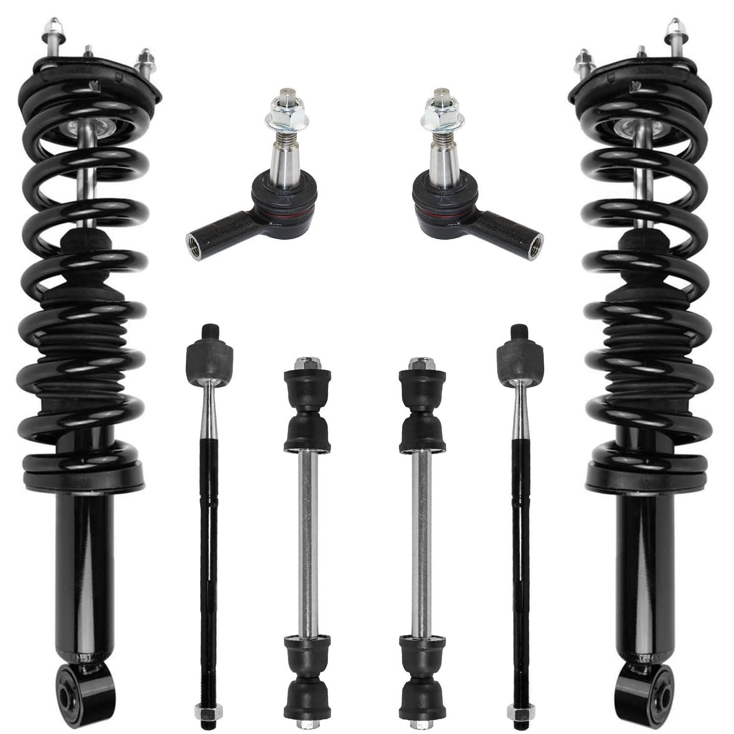 Detroit Axle - RWD 8pc Front Struts Kit for 2015-2021 Chevrolet Colorado