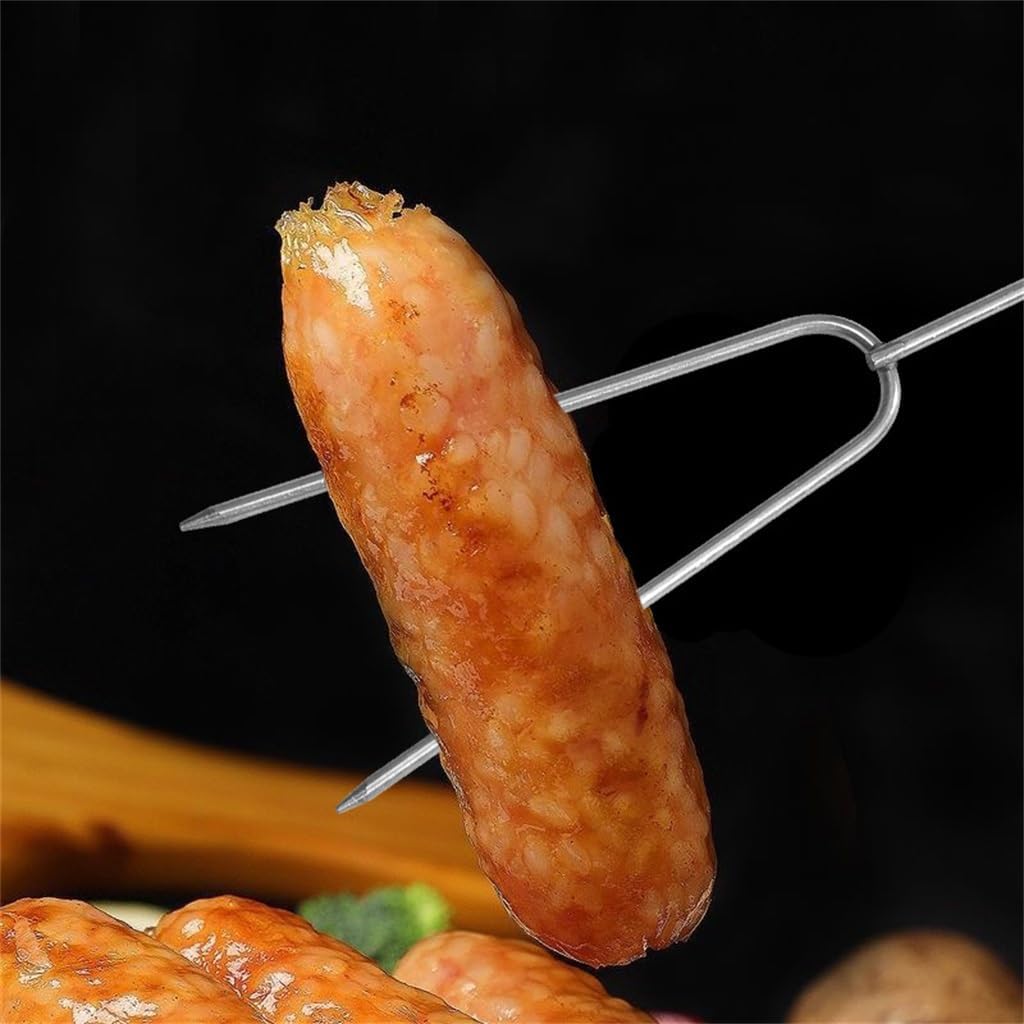 Three Piece Set of Stainless Steel Grill Outdoor Household Shovel Fork Clip Barbecue Tool Set