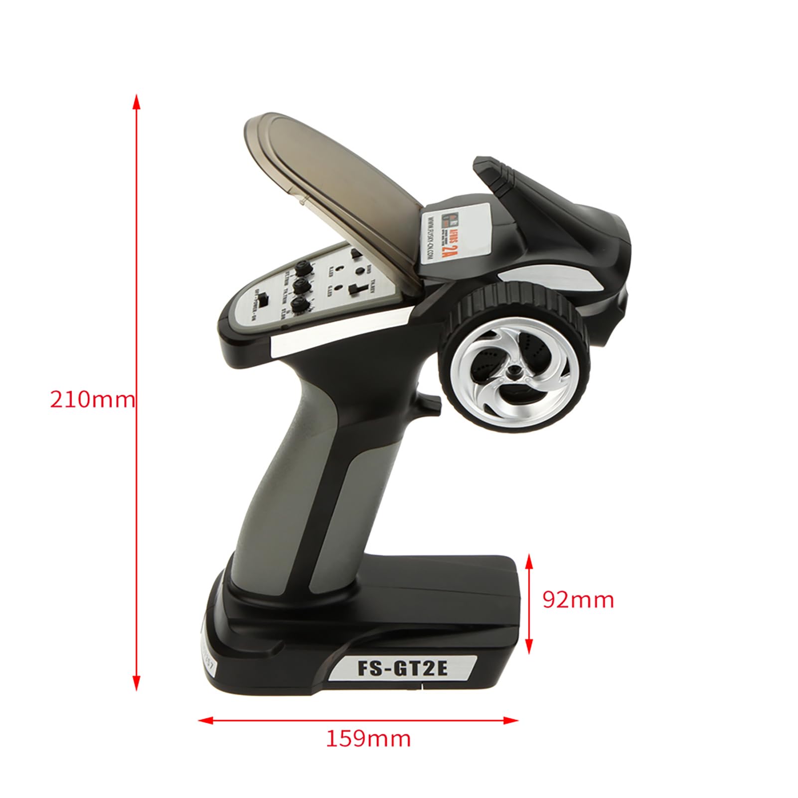 FS AFHDS 2 A 2.4 GHz 2 CH de radio para coche RC barco con receptor FS-A3