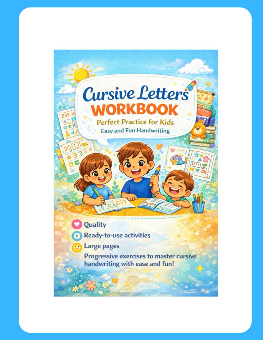 Develop Your Child’s Skills with a Fun, Colorful, and Creative Activity Workbook!