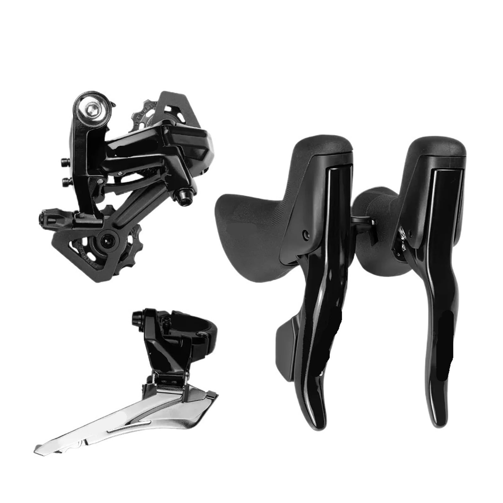Deragliatore posteriore anteriore con cambio da strada R9 2x11S | Kit trasmissione for la sostituzione della trasmissione di biciclette da strada