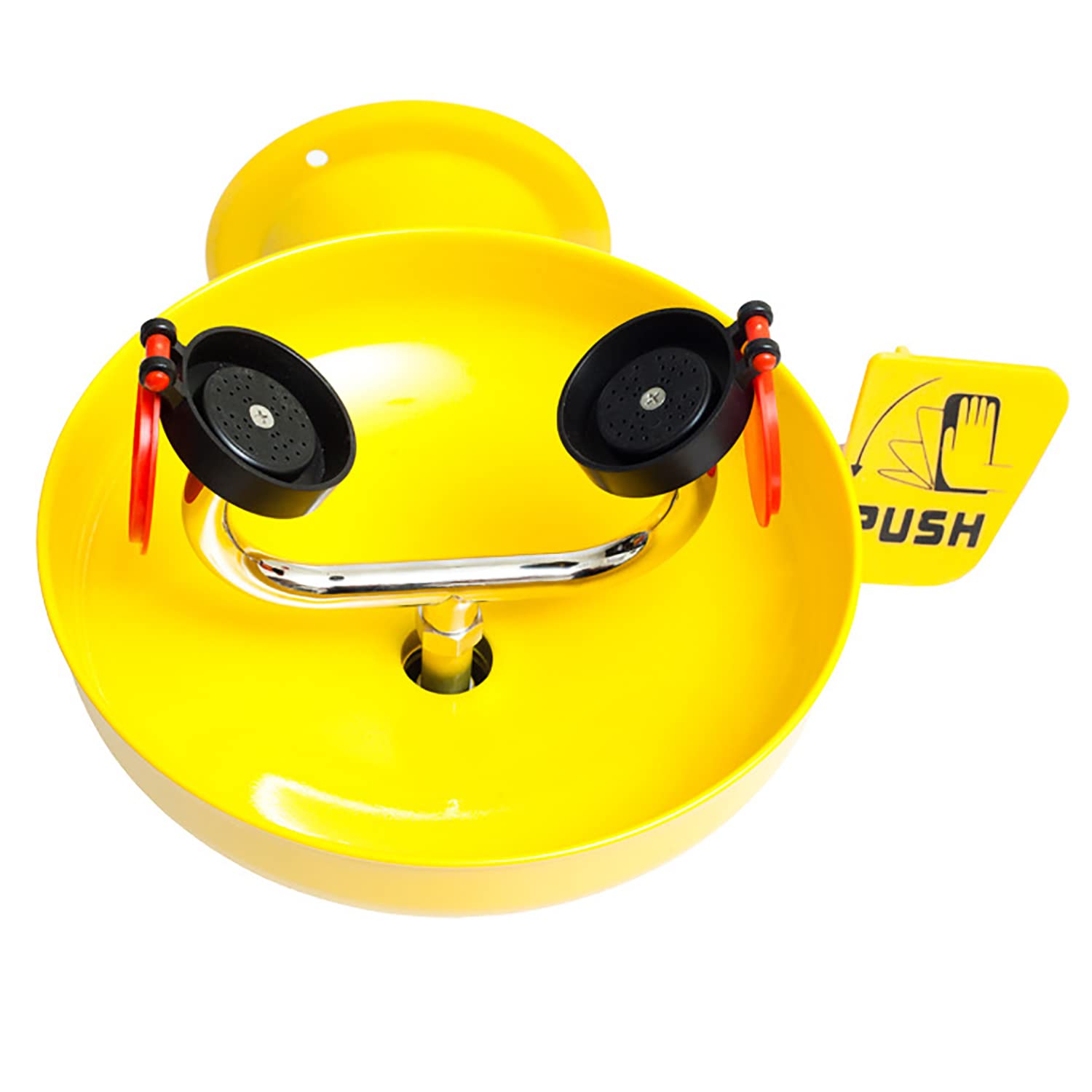 ZTCHSENZT Safety Eyewash,Stainless Steel Emergency Eyewash, Wall Mounted Eye Wash, Emergency Wash for Laboratory