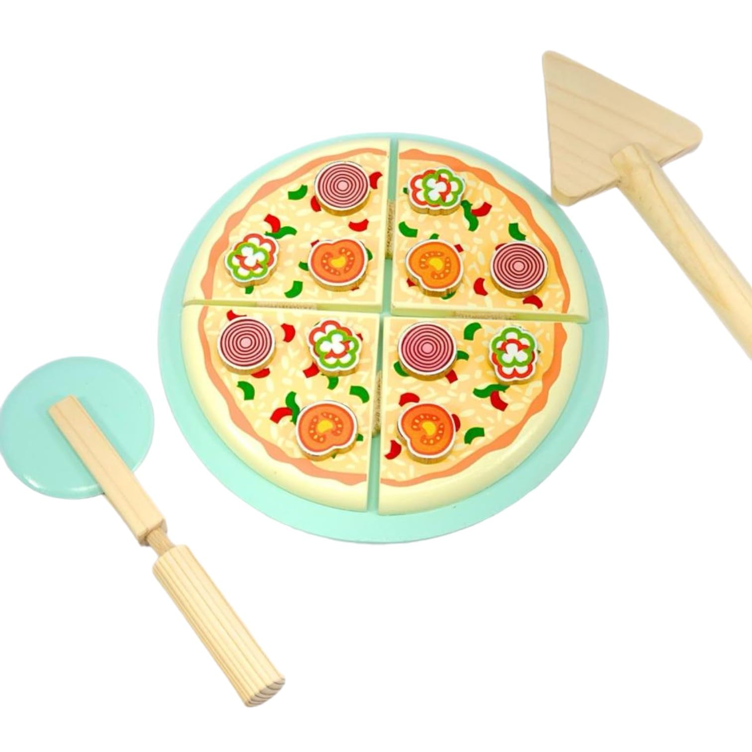 Toys Treasure Pizza Toy Set for Kids- Pretend Play Food Toys for Girls/Boys (2 to 7 Years Old)- Wooden Pizza Food Activity Toy, Learning Educational Game, Gifting (B0CX68HN1F) Amazon Price History, Amazon Price Tracker