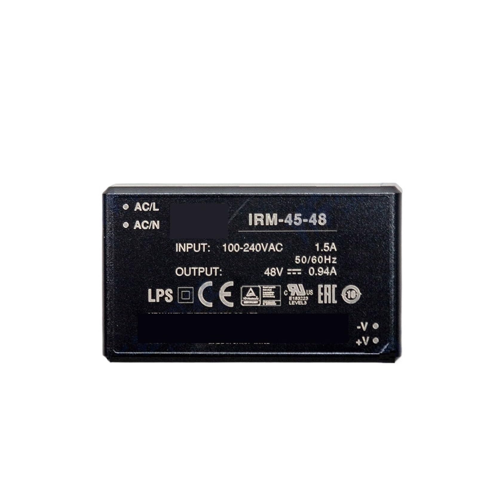 Alimentation IRM-45 AC DC 45 W convertisseur 5V 12V 24V 48V pour boîtier électronique