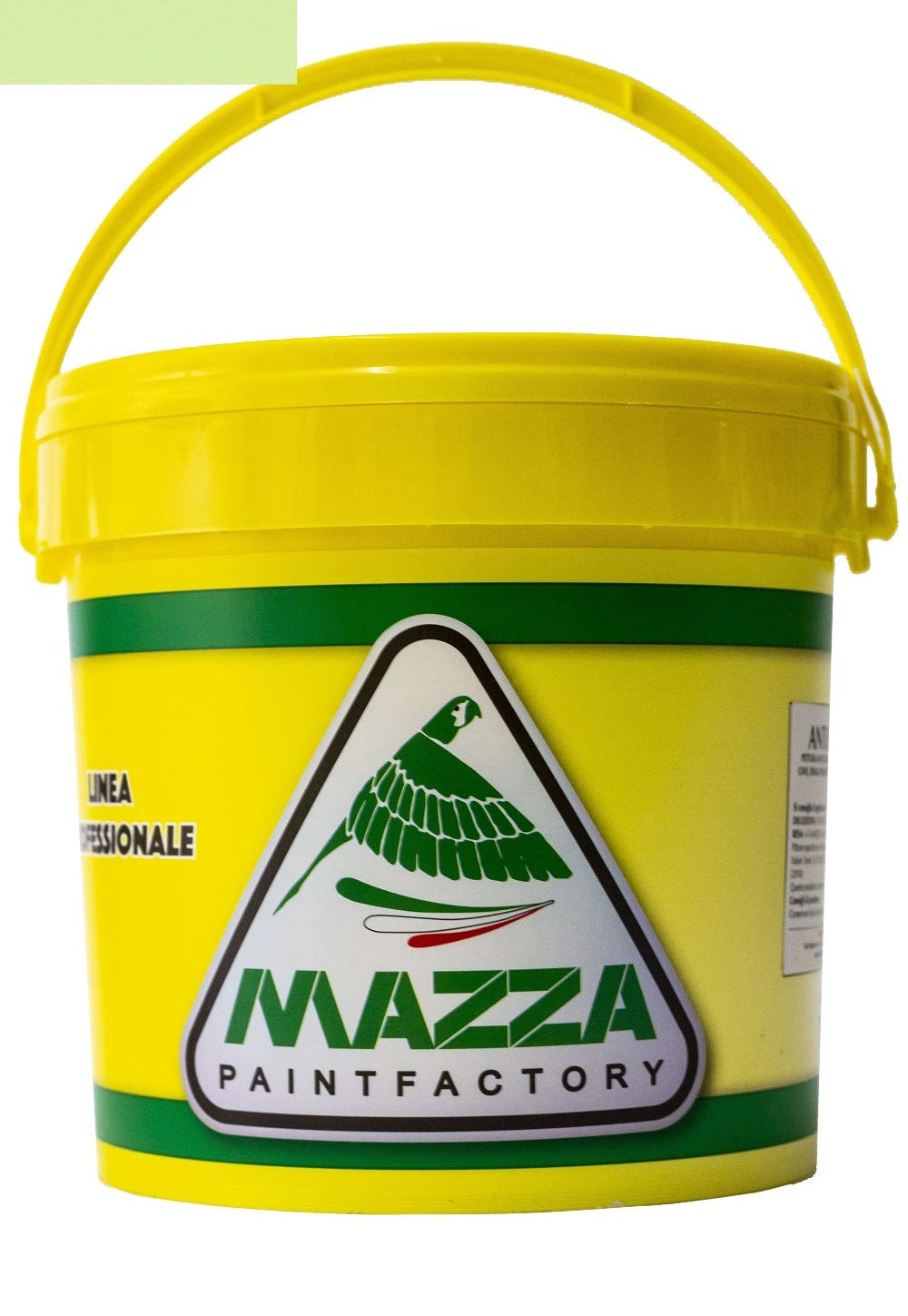 MAZZA Pittura Al Quarzo Per Muri Interni Ed Esterni Lt 5 Ad Alto Potere Coprente Colorificio (Verde Prato2 Mz1083)