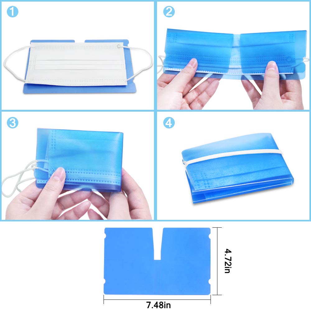 AFUNTA Lot de 8 extensions de sangle pour masque d'oreille-Antidérapantes-Réglables-4 vitesses-8 clips de rangement pour masque-Protège les oreilles de longues périodes-Pour infirmières,travailleurs